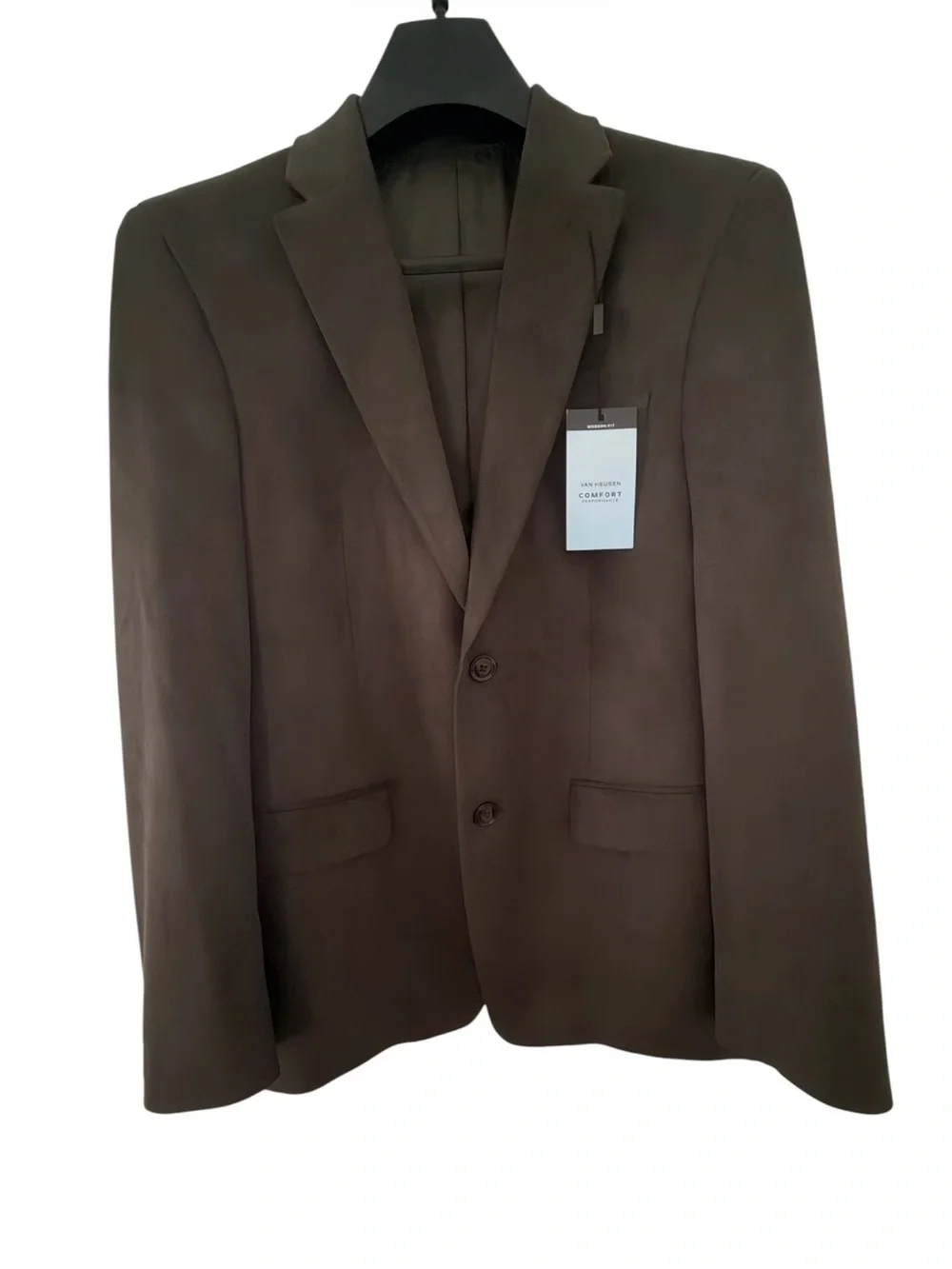 Van Heusen Comfort Performance Modern Fit Blazer – Dark Olive – 38R NWT